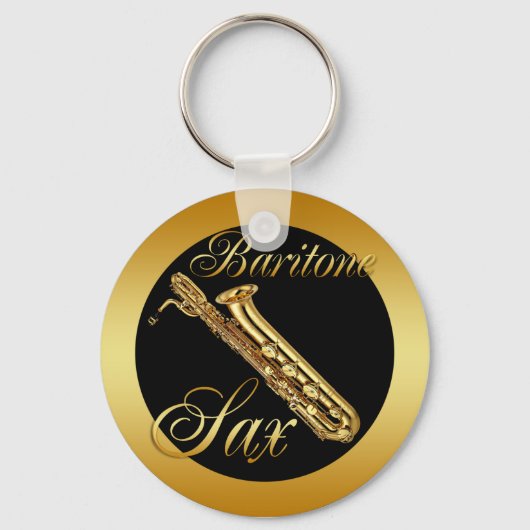BARITONE SAXOPHONE SLEUTELHANGER (Voorkant)