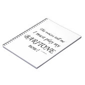 Baritone Voices zegt dat hij moet spelen Notitieboek (Linkerzijde)