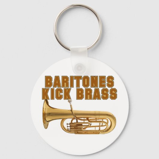 Baritones Kick Brass Sleutelhanger (Voorkant)