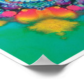 Barium Kinetic Collage Kaleidoscope Poster (Coin)