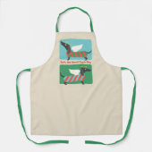 Bark, de Herald Angels zingen Schort (Voorkant)