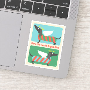 Bark, de Herald Angels zingen Sticker