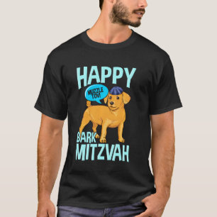 Bark Mitzvah Hondenliefhebber Funny Jewish Bar Mit T-shirt