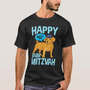 Bark Mitzwa Hondenliefhebbers Grappig Joods Bar Mi T-shirt