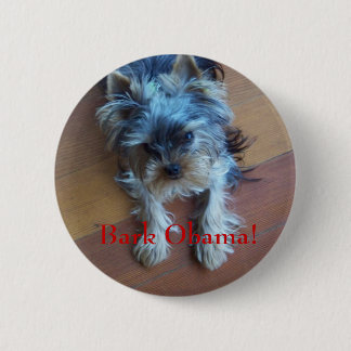 Bark Obama! Ronde Button 5,7 Cm