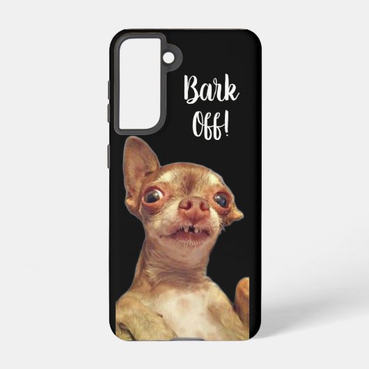 "Bark Off" Bambi Phone Case Samsung Galaxy Hoesje (Achterkant)