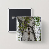BARK TREE VIERKANTE BUTTON 5,1 CM (Voorkant /achterkant)