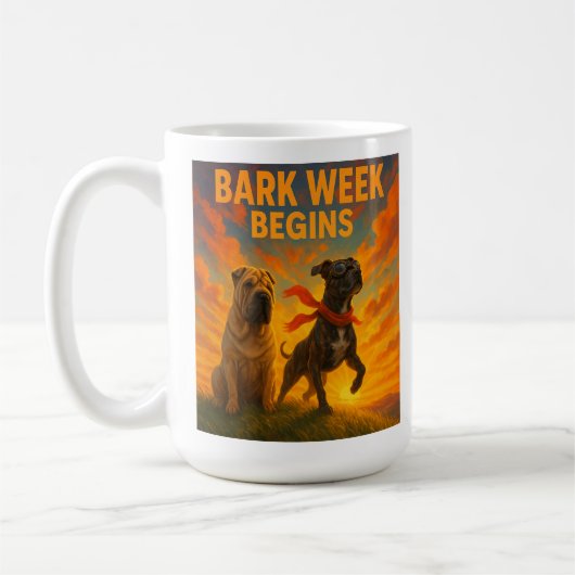 Bark Week begint met Mok (Links)