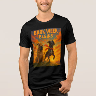 Bark Week begint Tri-Blend Shirt