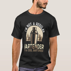 Barkeeper Bartender Biertappen T-shirt