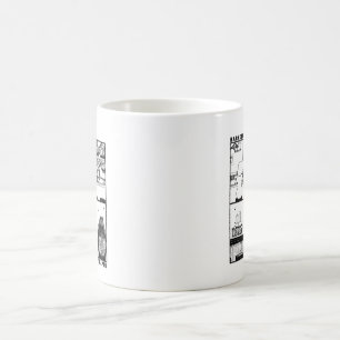 Barkeeper en imker koffiemok
