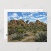 Barker Dam Loop Trail bij Joshua Tree National Par Briefkaart (Voorkant / Achterkant)