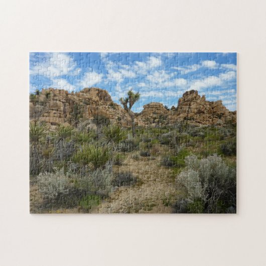 Barker Dam Loop Trail bij Joshua Tree National Par Legpuzzel (Horizontaal)