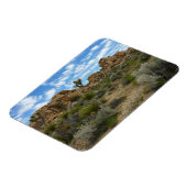 Barker Dam Loop Trail bij Joshua Tree National Par Magneet (Linkerzijde)