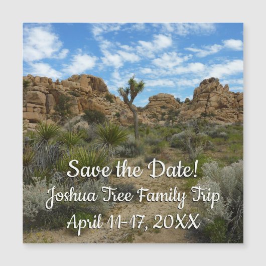 Barker Dam Loop Trail in het Joshua Tree National (Voorkant)