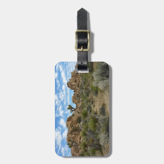 Barker Dam Loop Trail in het Joshua Tree National  Bagagelabel (Voorkant verticaal)