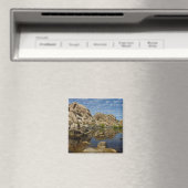 Barker Dam reflectie bij Joshua Tree I Magneet (Insitu (Vaatwasser))