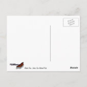 Barker Dam reflectie bij Joshua Tree II Briefkaart (Achterkant)