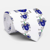 BARKER FAMILIE CREST - BARKER COAT WAPENS STROPDAS (Opgerold)