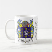 Barker Family Coat of Arms Mok (Links)