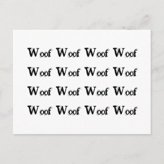 Barking Dog-buurklacht Briefkaart