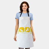 Barking Good Style for Canine Lovers Schort (Gedragen)