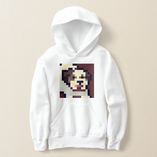 Barking puppy pixel art (Poser)