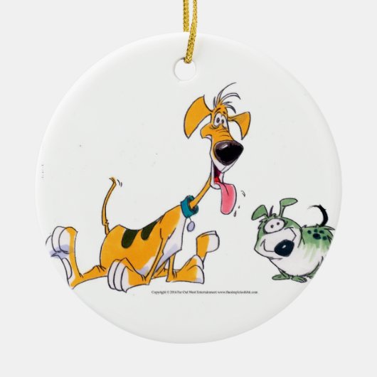 Barky Dog Ornament (Voorkant)