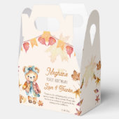 Barly geloof het teddybeer herfst verjaardagsfeest bedankdoosjes (Geopend)