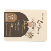 Barly Wacht uitnodiging Magneet (Horizontaal)