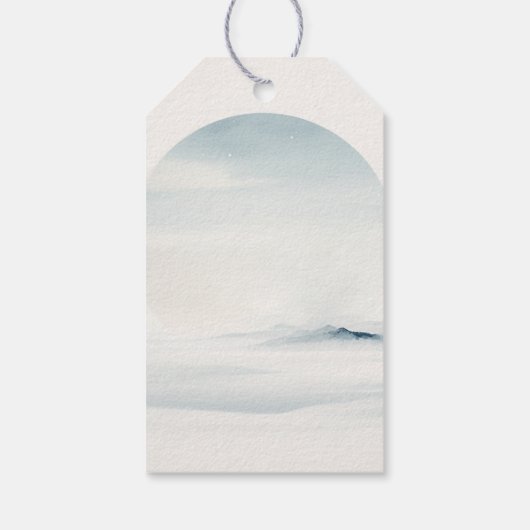 Barly Wachten Polar Mama Beer Cub Baby Jongensdouc Cadeaulabel (Achterkant)