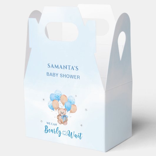 Barly Wait Baby shower Bedankdoosjes (Geopend)