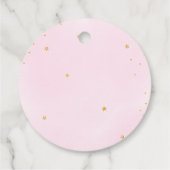 Barly Wait Baby shower Bedankjes Labels (Achterkant)