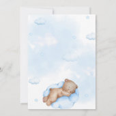 Barly Wait Baby shower Bedankkaart (Achterkant)