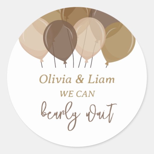 Barly Wait - Bay Douche Stickers (Voorkant)