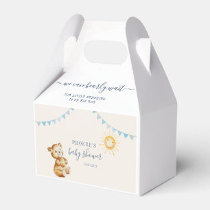 Barly Wait Cute Beer Waterverf Boys Baby shower Bedankdoosjes