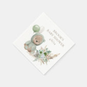 Barly Wait Groene Boho Beer Favor Servet (Hoek)