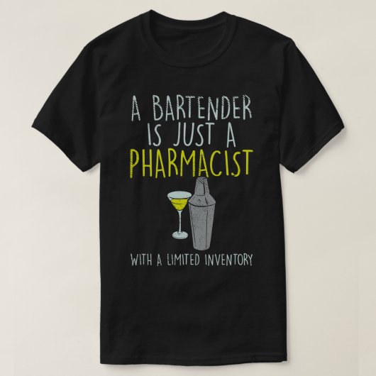 Barman 8 t-shirt (Design voorkant)