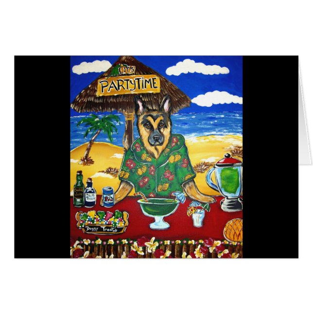 Barman berger allemand (Devant horizontal)