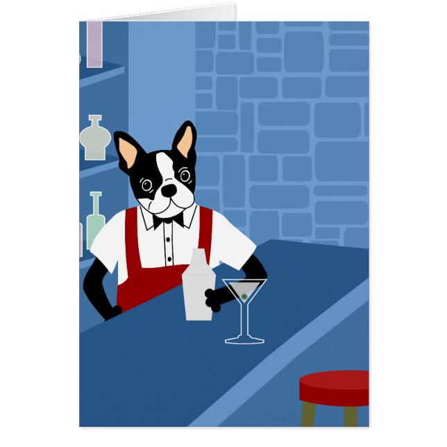 Barman de Boston Terrier (Devant)