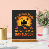 Barman Halloween Maison Hantée Sorcière Citrouille (Mariage)