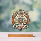 Barman Mocktail-Safe Chat Barman Mocktail-Saf (Neutre)