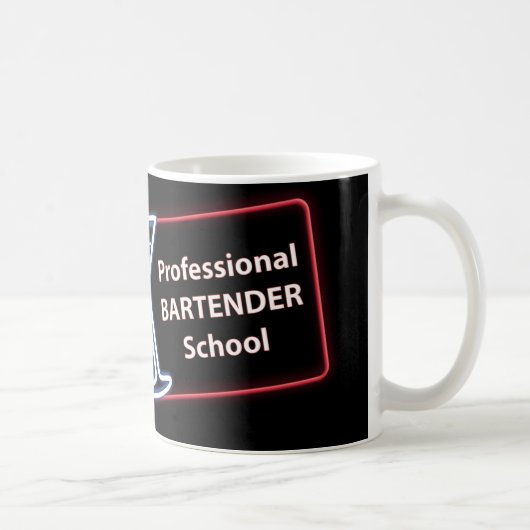 Barman professionnel École Café Mug (Droite)
