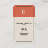 Barman -  visitekaartje (Achterkant)