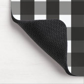 BARMHOUSE BLACK EN WHITE GINGHAM CHECK MUISMAT (Hoek)