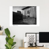 Barn and Stonework, maart 1962 Poster (Thuiskantoor)