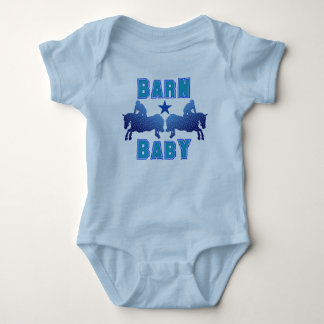 Barn Baby Boy Hunter/Jumpers Romper