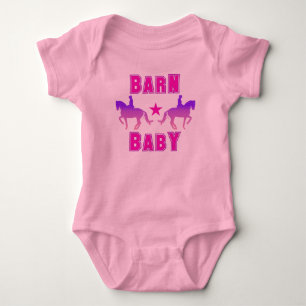 Barn Baby Girl Dressage Romper
