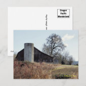 Barn en Silo - Briefkaart (Voorkant / Achterkant)