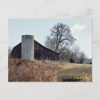 Barn en Silo - Briefkaart